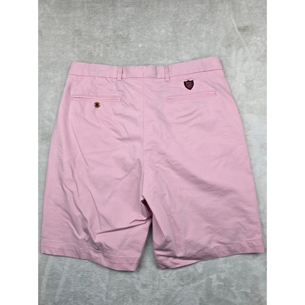 Polo Ralph Lauren Golf Shorts Mens 32 Pink Cotton Stretch Golf‎ Classic Fit